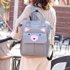 Animal Print Mother Backpack