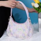 Floral Hobo Bag Pink - One Size