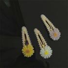 Rhinestone Daisy Hair Clip