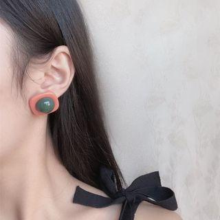 Ball & Square Earring (various Colors)