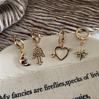 S925 Silver Graphic Earrings