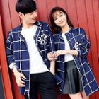 Couple Check Loose-fit Jacket