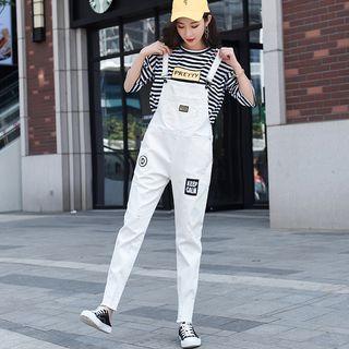 Appliqu  Straight-leg Jumper Pants