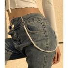 Faux Pearl Jeans Chain