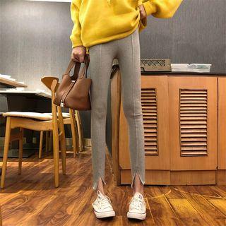 Cropped Cut Out Leggings