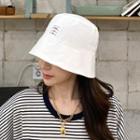 Letter Patch Bucket Hat