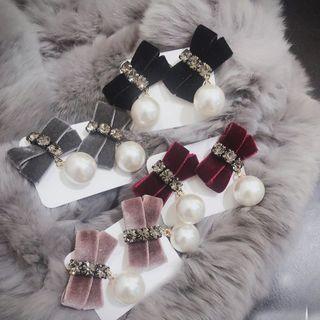 Butterfly Earring Pink - One Size