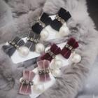 Butterfly Earring Pink - One Size