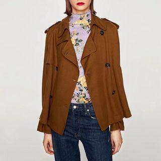 Belted Cuff Trench Jacket