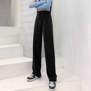 High Waist Wide Leg Sweatpants