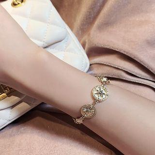 Flower Bracelet Gold - One Size