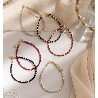 S925 Silver Crystal Bracelet