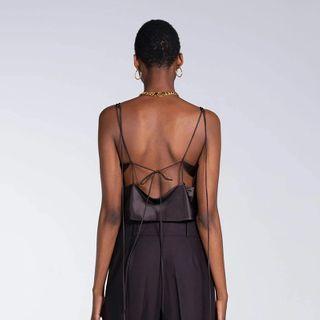 Spaghetti Strap Asymmetrical Top