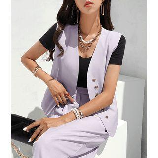 Button-up Waistcoat Vest
