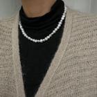 Freshwater Pearl Necklace White - One Size