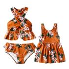 Family Matching Floral Print Swim Dress / Sleeveless Swim Top / Swim Shorts