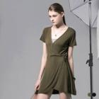 Wrapped Tie Dress