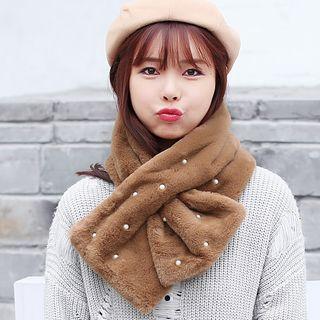 Embellished Keyhole Scarf