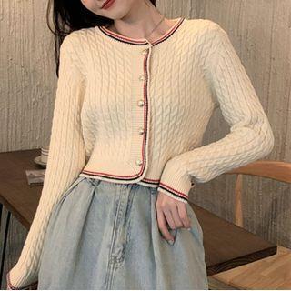 Button-up Knit Top