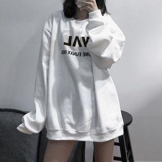 Lettering Oversize Sweatshirt