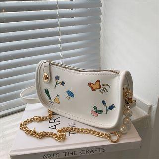 Chain Print Crossbody Bag