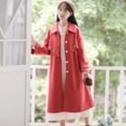 Embroidered Floral Long Jacket