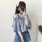 Cold-shoulder Top