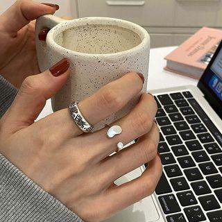 Textured Alloy Ring / Alloy Open Ring