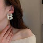 Lettering Resin Earring (various Designs)