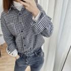 Houndstooth Shirt Houndstooth - Black & White - One Size