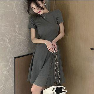 Slim-fit Open Back Midi Dress