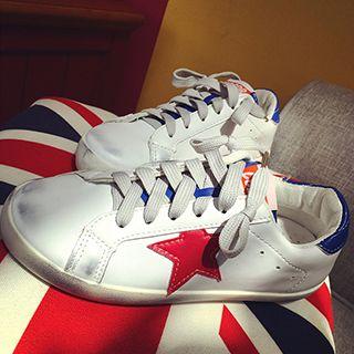 Star Colour Block Sneakers