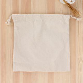 Drawstring Pouch White - 30cm X 30cm