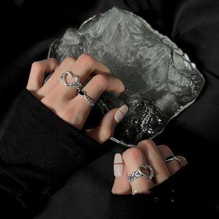 Heart Ring / Bar Ring / Set