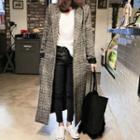 Plaid Maxi Coat