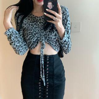 Leopard Crop T-shirt
