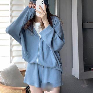 Zip Up Hoodie / Sweatshorts