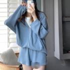 Zip Up Hoodie / Sweatshorts