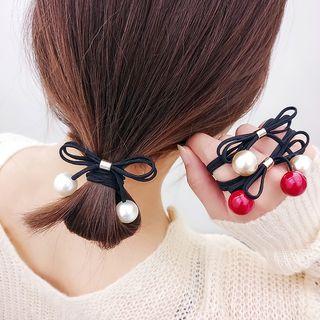 Faux Pearl / Bead Hair Tie