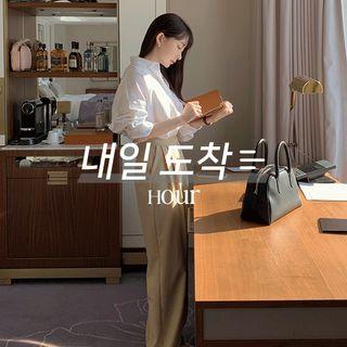 [hour] Daily Basic Plain Shirt