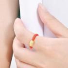 Metallic Bead Ring