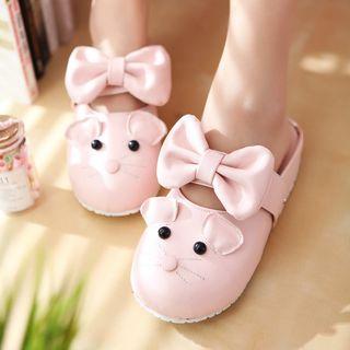 Mouse Closed Toe Slide Sandals
