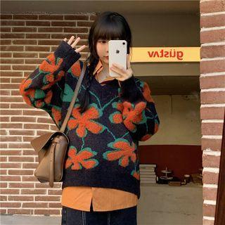 V-neck Knit Sweater / Long-sleeve Plain Shirt ( Various Design )