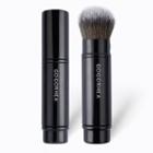 Dual Head Blush & Foundation Brush As Shown In Figure - One Size