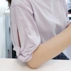 Knotted-sleeve Cotton T-shirt