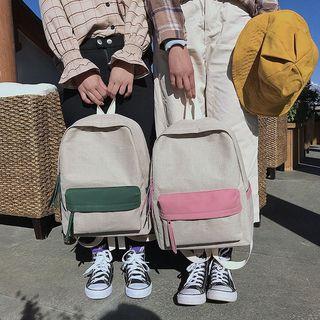 Simple Color Matching Backpack