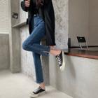 Straight-leg Slim-fit Jeans - 2 Colors