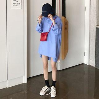 Plain Collared Dress