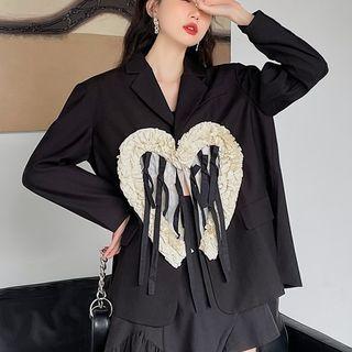 Heart Panel Blazer