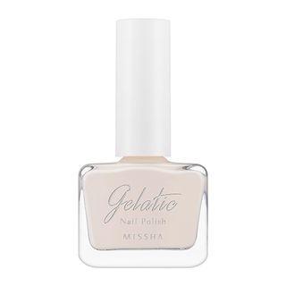 Missha - Gelatic Nail Polish (#wh01 Milk Riso) 9ml